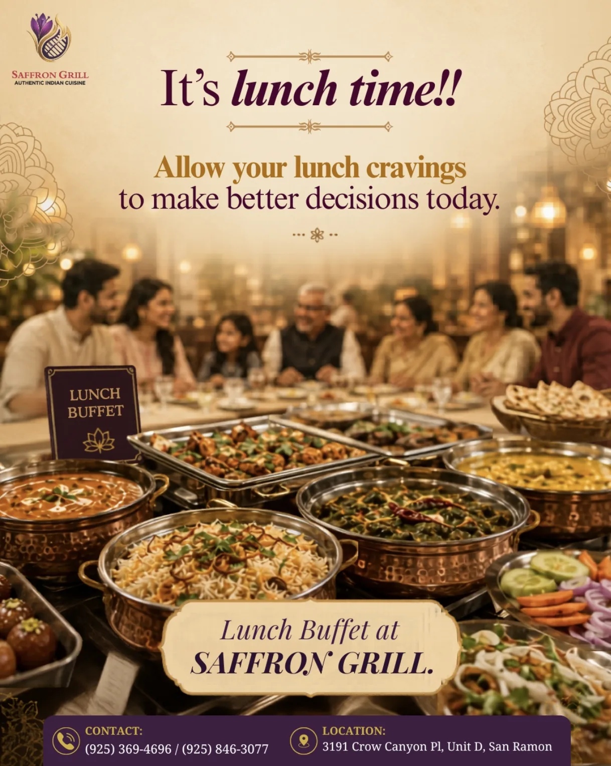 Saffron Grill Instagram post 4