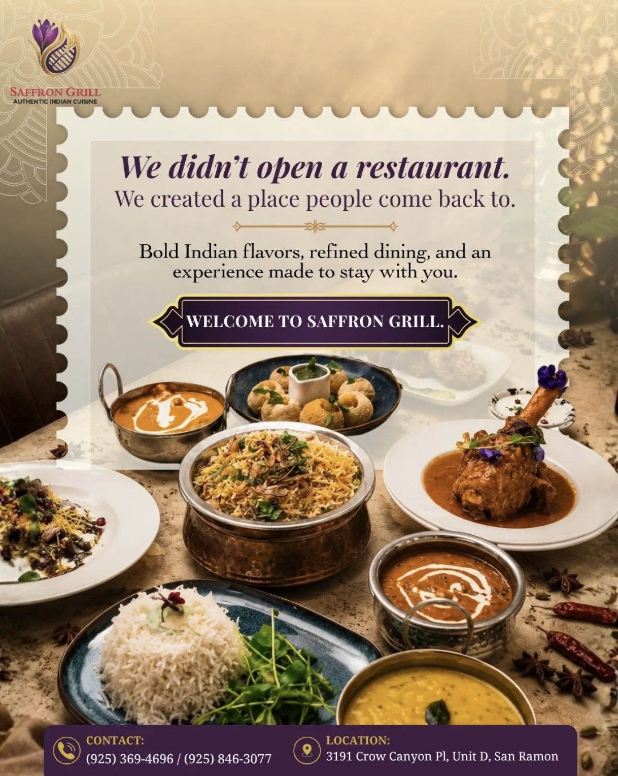 Saffron Grill Instagram post 11